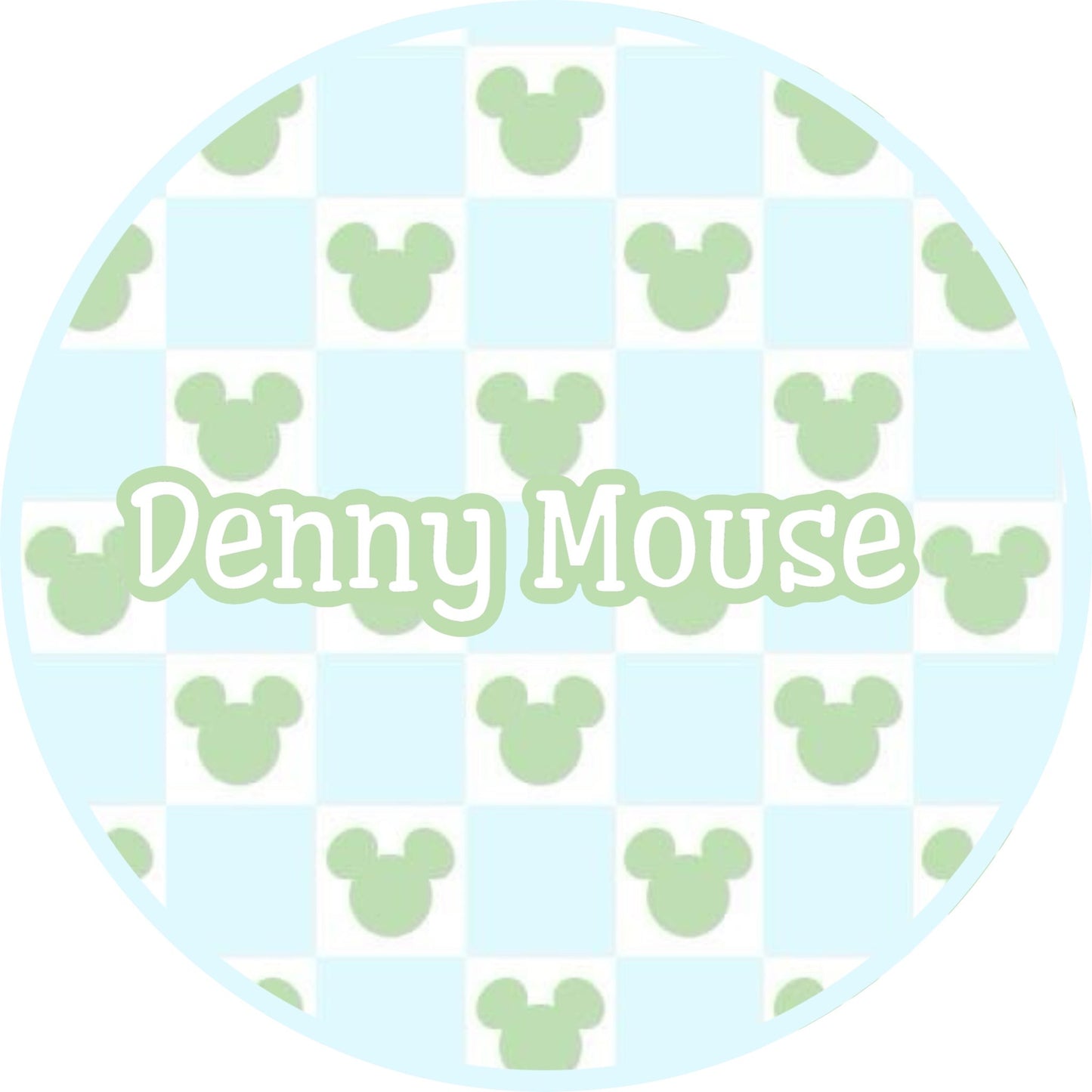 Pre Order 122: Denny Mouse- Boys Rash Guard Swim Shorties