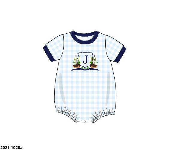 Pre Order 123: Mallard Crest- Boys Knit Bubble