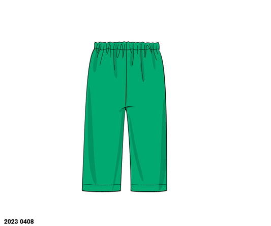 RTS: Green- Boys Knit Bottoms- Pants