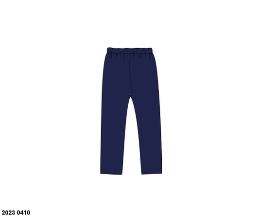 RTS: Girls Mix & Match- Knit Leggings in Navy