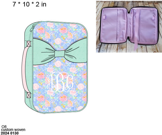 Pre Order 123: Ava Floral- Bible Cover