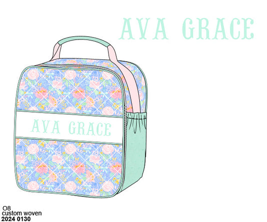 Pre Order 123: Ava Floral- Lunchbox