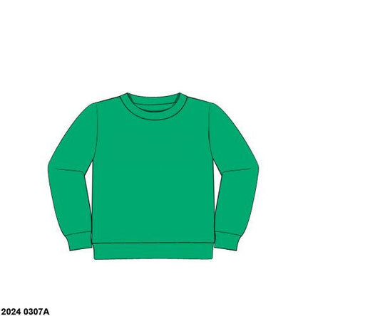 RTS: Green- Adult/Child Knit Pullover (No Monogram)