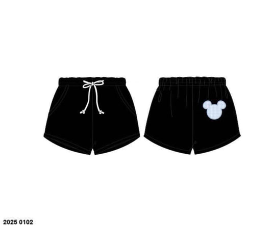 Pre Order 122: Earrey Mouse- Boys Knit Shorties