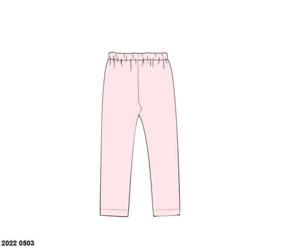 RTS: Girls Mix & Match- Knit Leggings in Light Pink