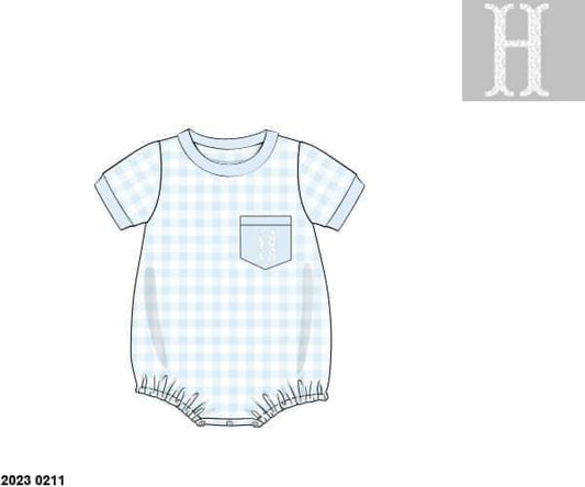 Pre Order 119: French Knot Blues- Boys Knit Bubble