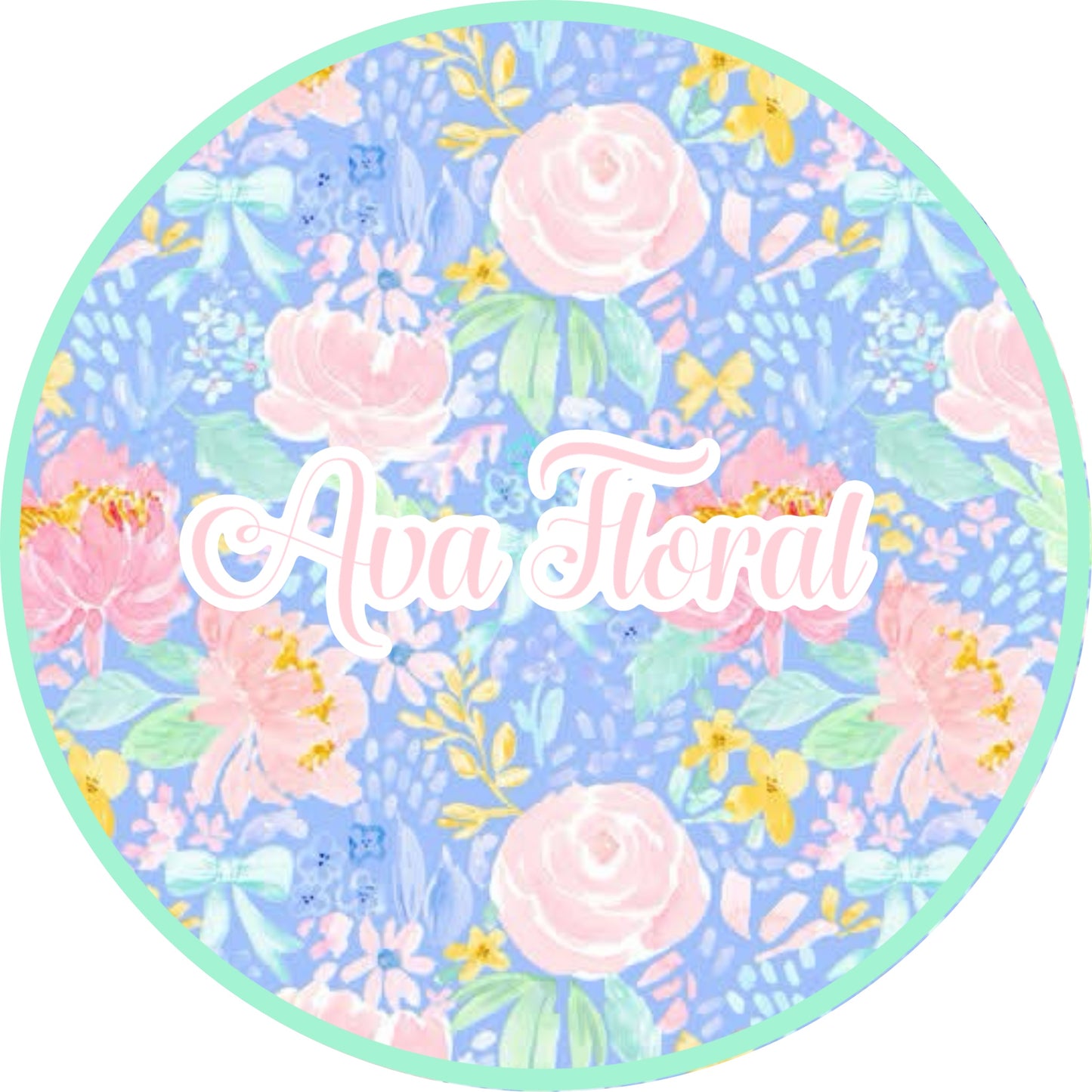 Pre Order 123: Ava Floral- Blanket