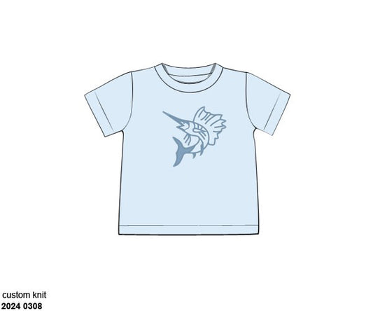 RTS: Blue Crabs- Boys Sailfish Shirt (No Monogram)