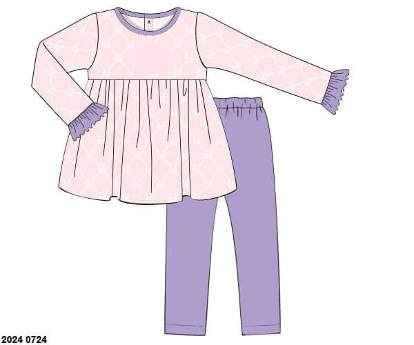 RTS: Jessica's Collection- Girls Knit Legging Set