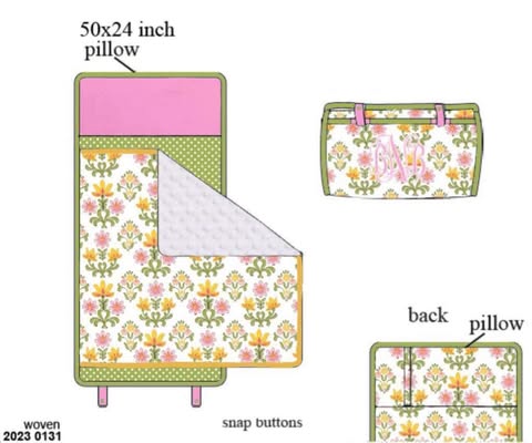 Pre Order 123: Blythe Blooms- Nap Mat