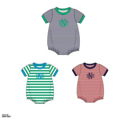 Pre Order 123: Trio Basics- Boys Knit Play Bubbles