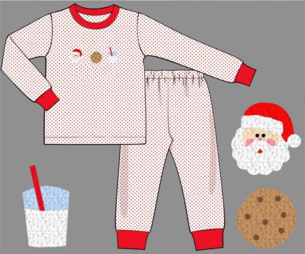 RTS: Christmas Eve- Boys 2pc Knit Lounge Set