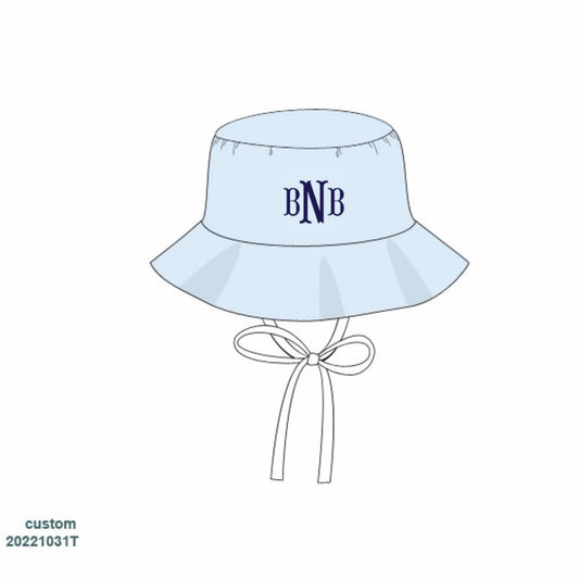 Pre Order 122: Navy Swim- Unisex Woven Sunhat