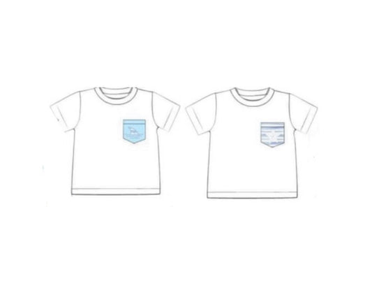 RTS: Ocean Reversible- Boys Knit Shirt Pack