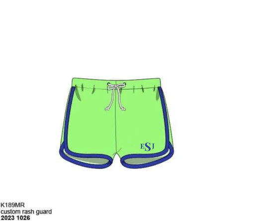 RTS: Bright Swim- Boys Woven Shorties “ESJ”