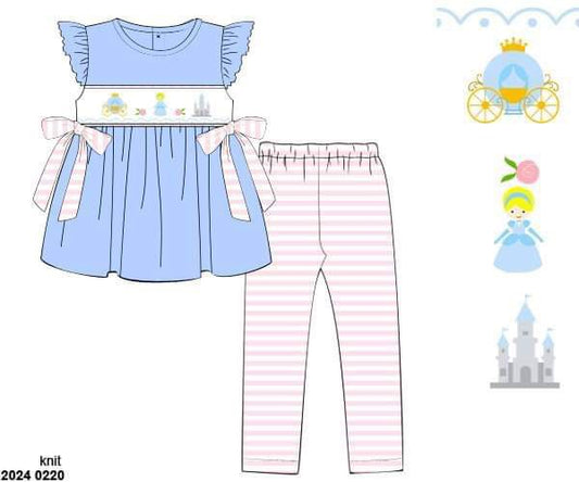 RTS: Sam's Collection- Girls Princess Legging Set