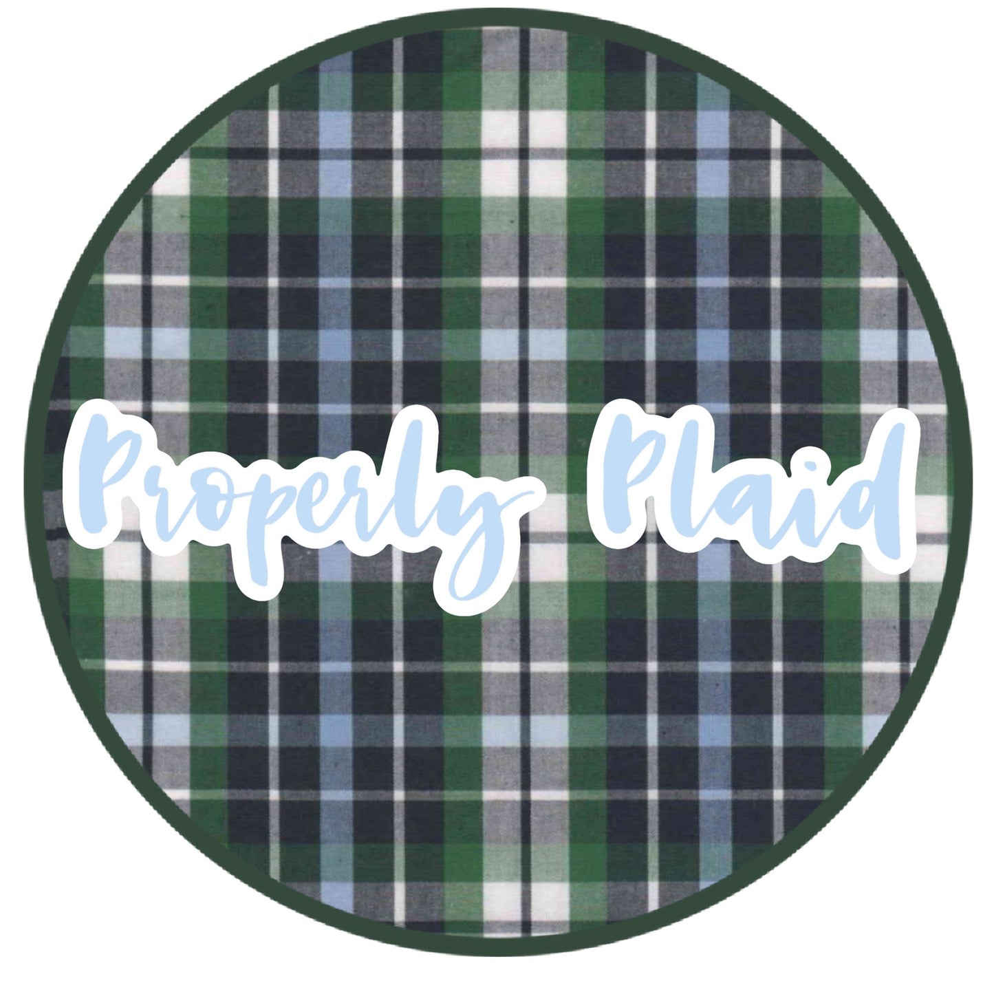 Pre Order 123: Properly Plaid- Boys Woven Bubble