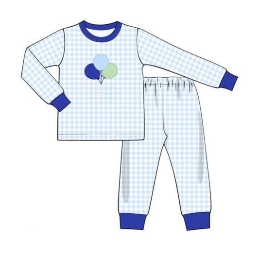 RTS: Winter Party- Boys Knit Lounge Set (No Monogram)