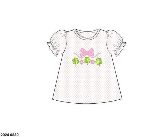 Pre Order 116: Pinch Proof- Girls Appliqué Shirt