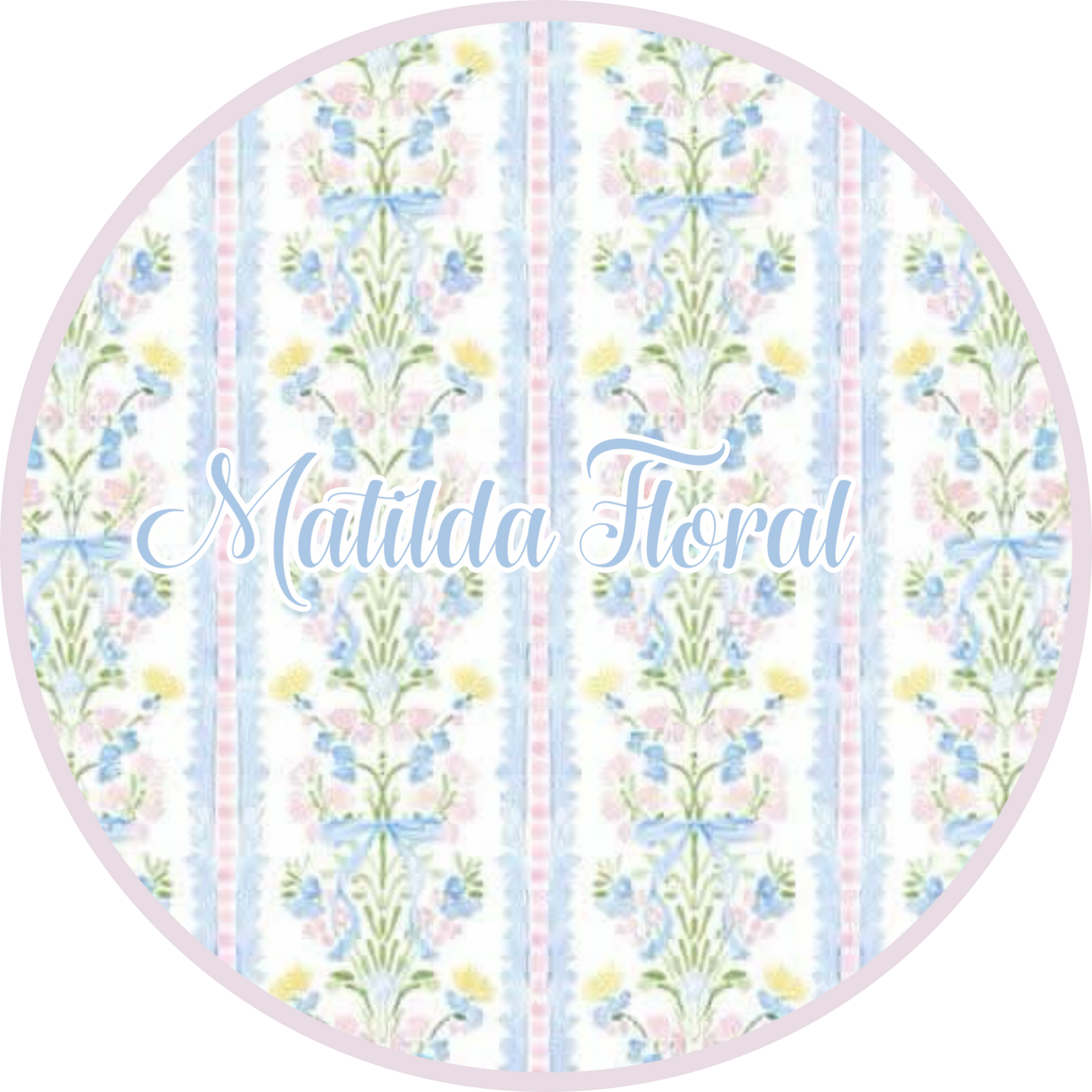 Pre Order 122: Matilda Floral & Plaid- Girls Woven Bonnet