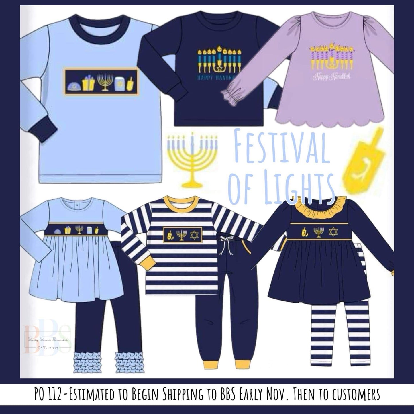 RTS: Festival of Lights- Girls Candlelight Knit Shirt