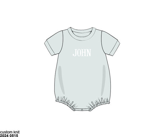 RTS: Sage- Boys Knit Bubble "JOHN"