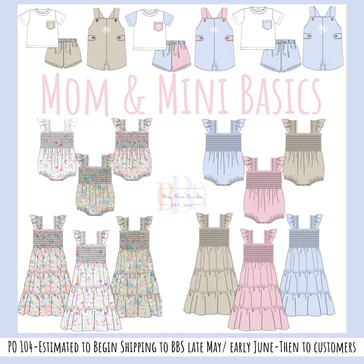 RTS: Mom & Mini Basics- Mom/Mini Jane Floral Woven Dress