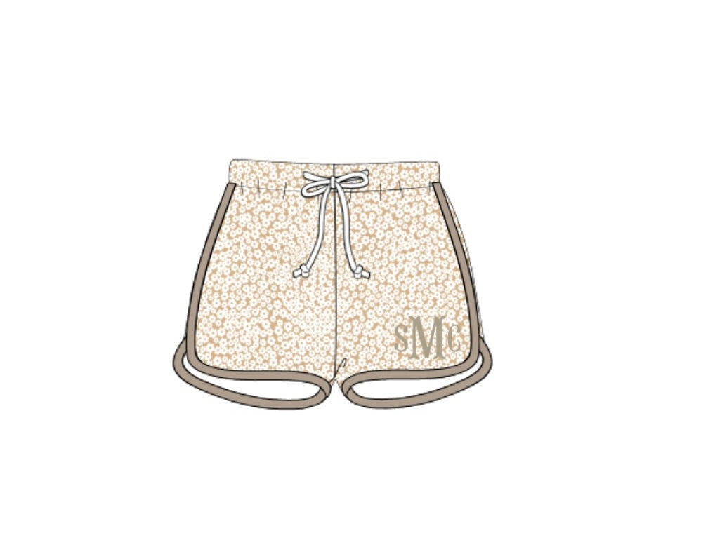 Pre Order 122: Fiji Sands- Boys Woven Swim Shorties