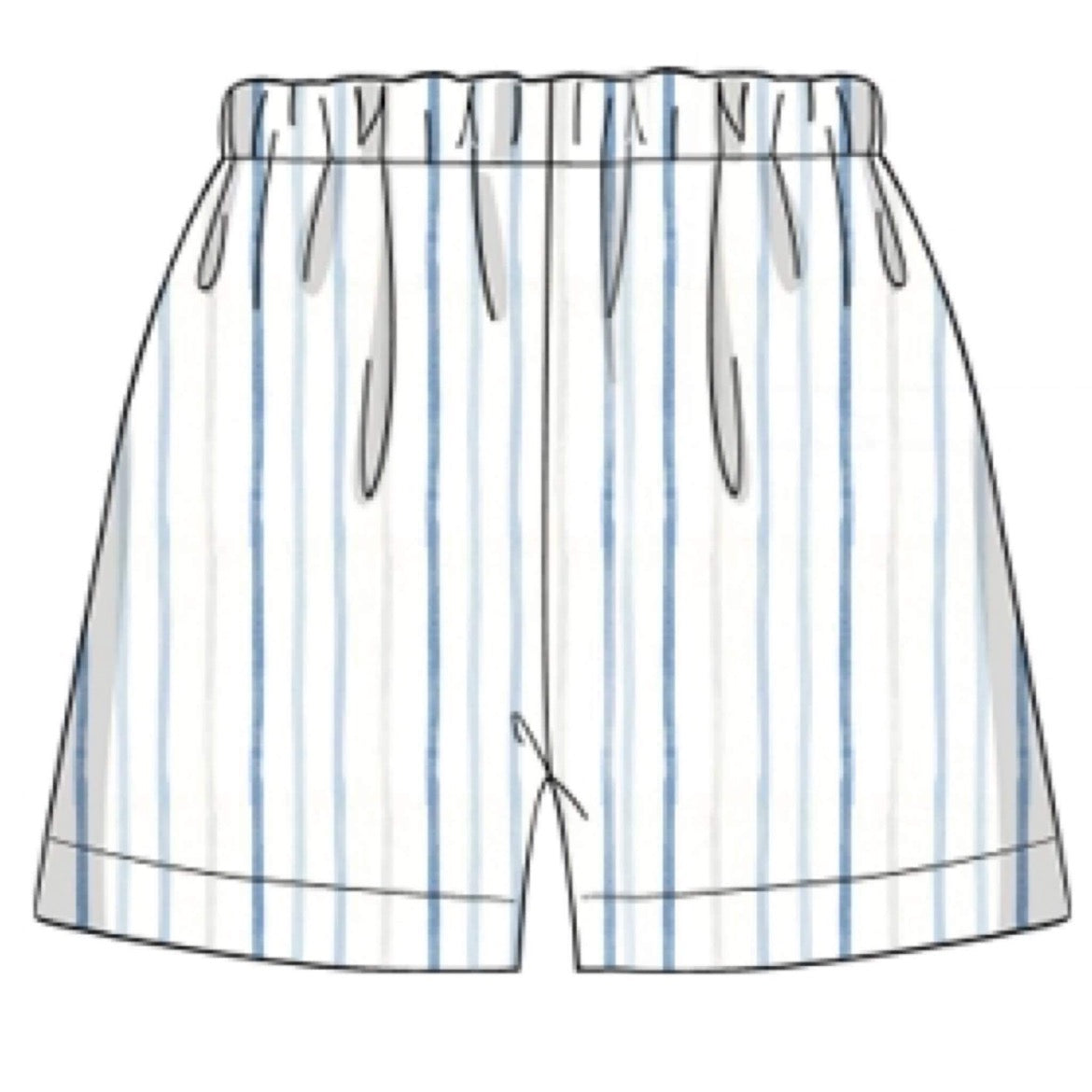 RTS: Blue Crabs- Boys Woven Traditional Shorts