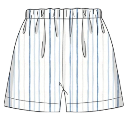 RTS: Blue Crabs- Boys Woven Traditional Shorts