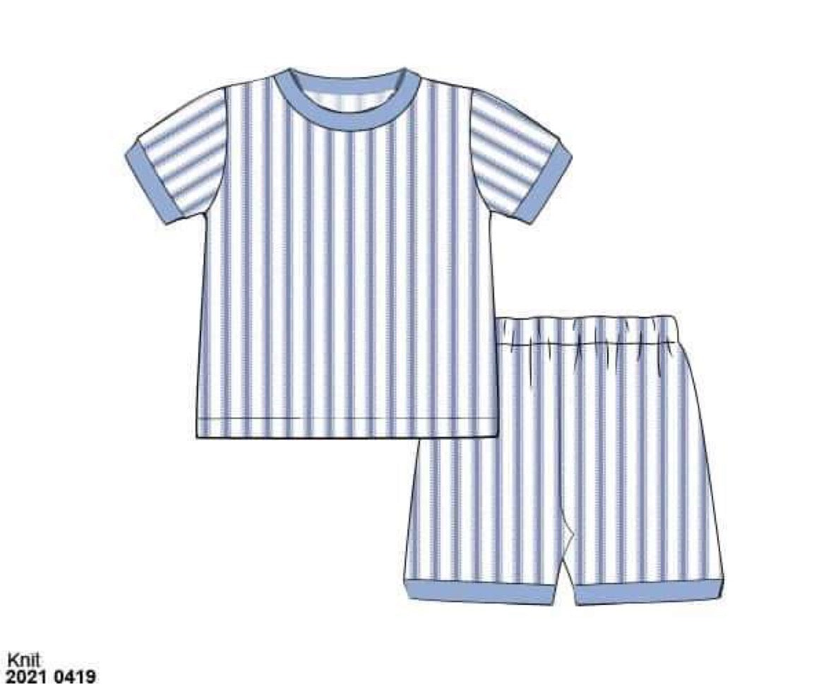 RTS: Summer Lounge- Boys Kendall’s Fields 2pc Knit Lounge