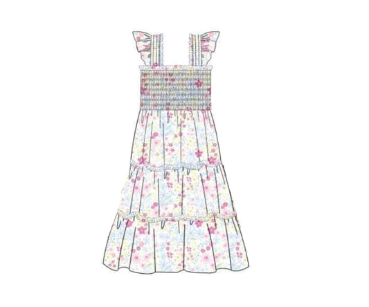 RTS: Mom & Mini Basics- Mom/Mini Jane Floral Woven Dress