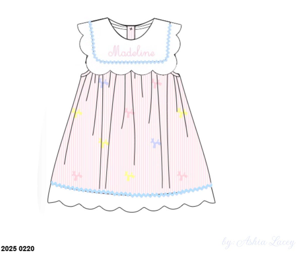 Pre Order 123: Party Animals- Girls Woven Dress