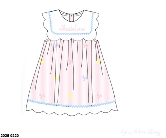 Pre Order 123: Party Animals- Girls Woven Dress