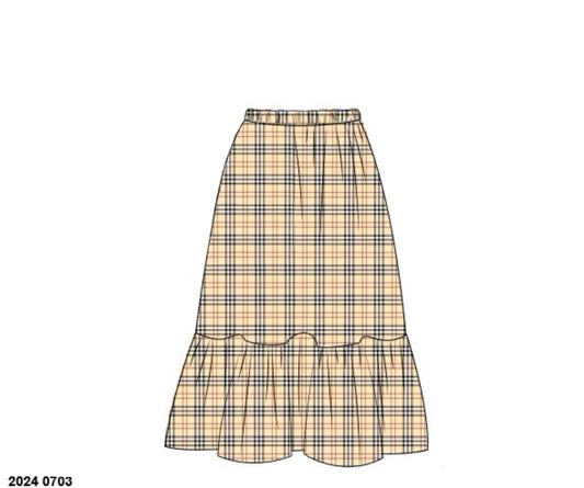 RTS: Hagood Lookin'- Mom/Mini Woven Maxi Skirt