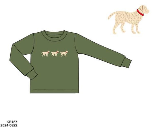 RTS: Boys Mix & Match- French Knot Labs Knit Shirt