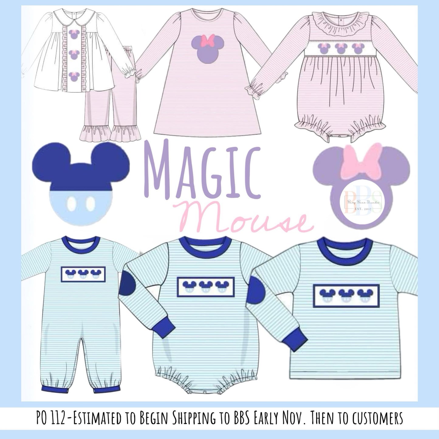 RTS: Magic Mouse- Girls Knit Dress