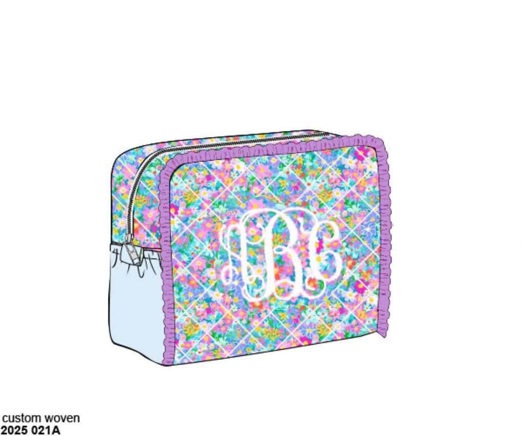 Pre Order 123: Lilac Blooms- Accessory Bag