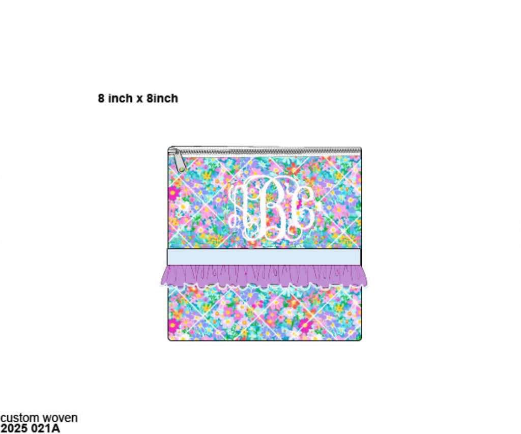 Pre Order 123: Lilac Blooms- Everything Bag