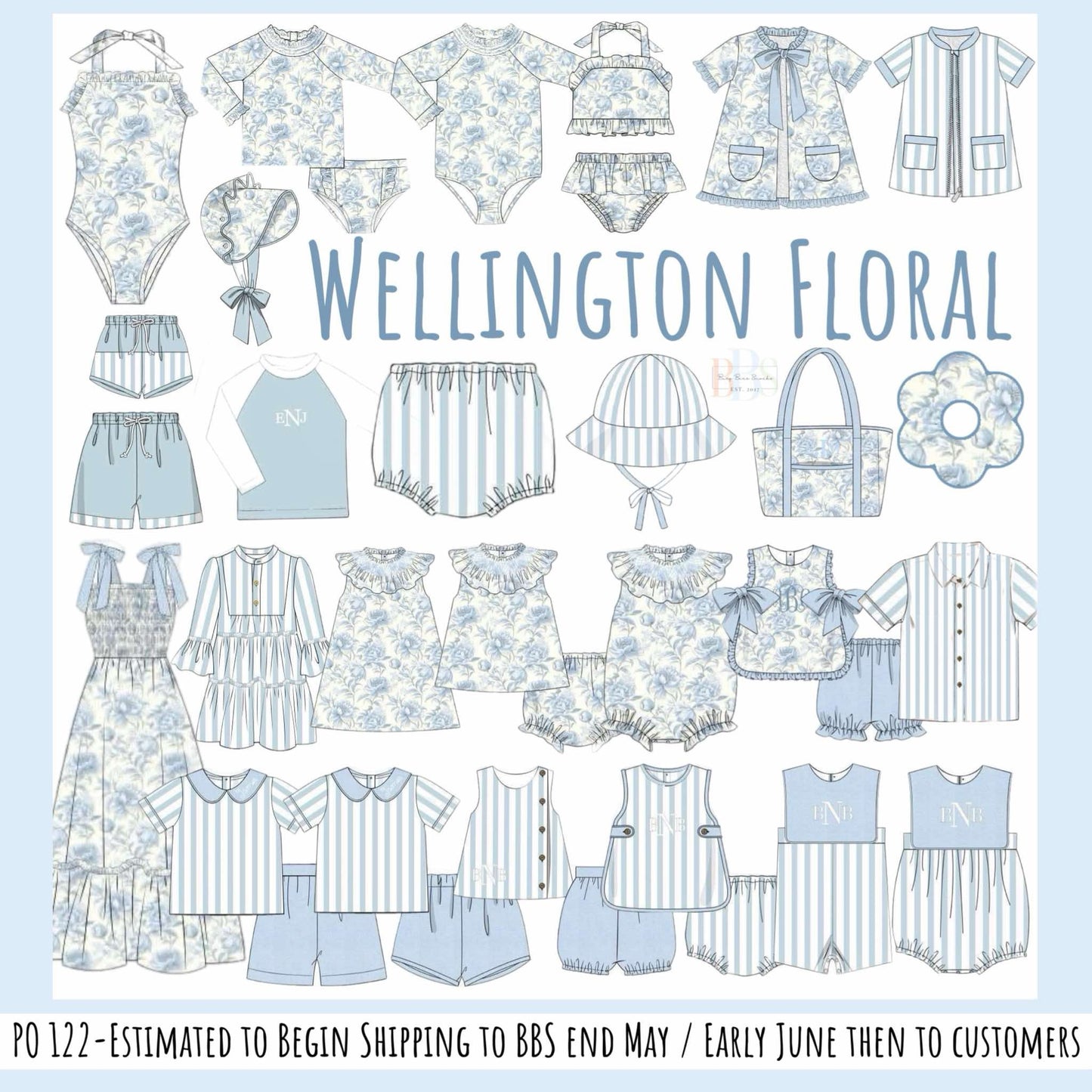 Pre Order 122: Wellington- Dad/Mini Woven Shirt