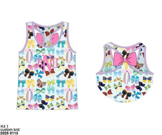 Pre Order 122: Royalty Era- Girls Knit Tank Shirt