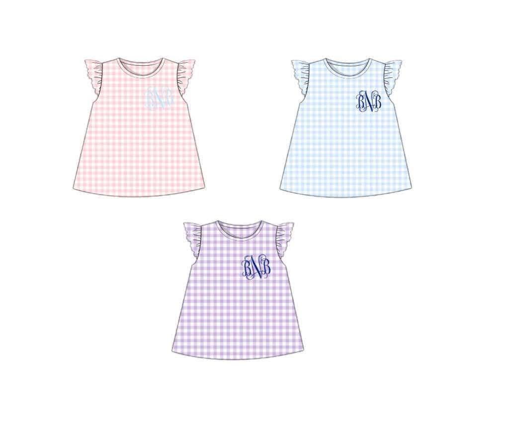 Pre Order 123: Trio Basics- Girls Knit Shirts