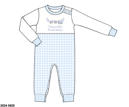 RTS: Sweet Sunday- Boys Knit Romper