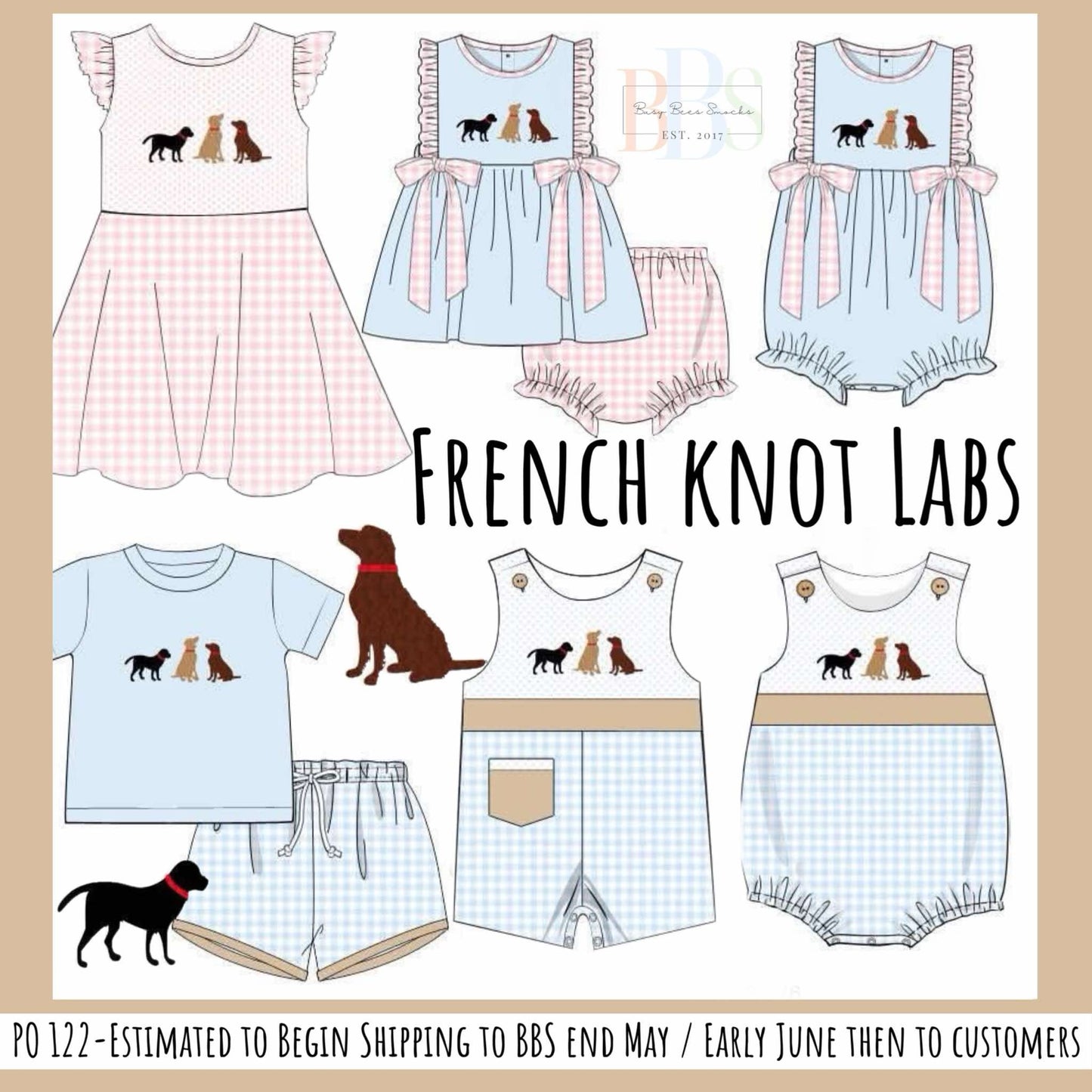 Pre Order 122: French Knot Labs- Boys Knit Bubble