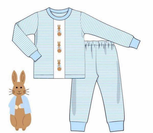 Pre Order 116: Easter Lounge- Peter Rabbit Boys 2pc Knit Set