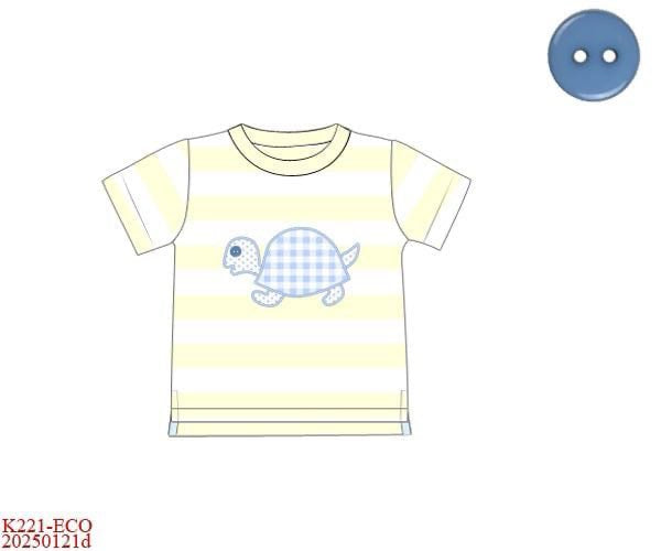 Pre Order 123: Boys Casual Mix & Match- Knit Turtle Shirt