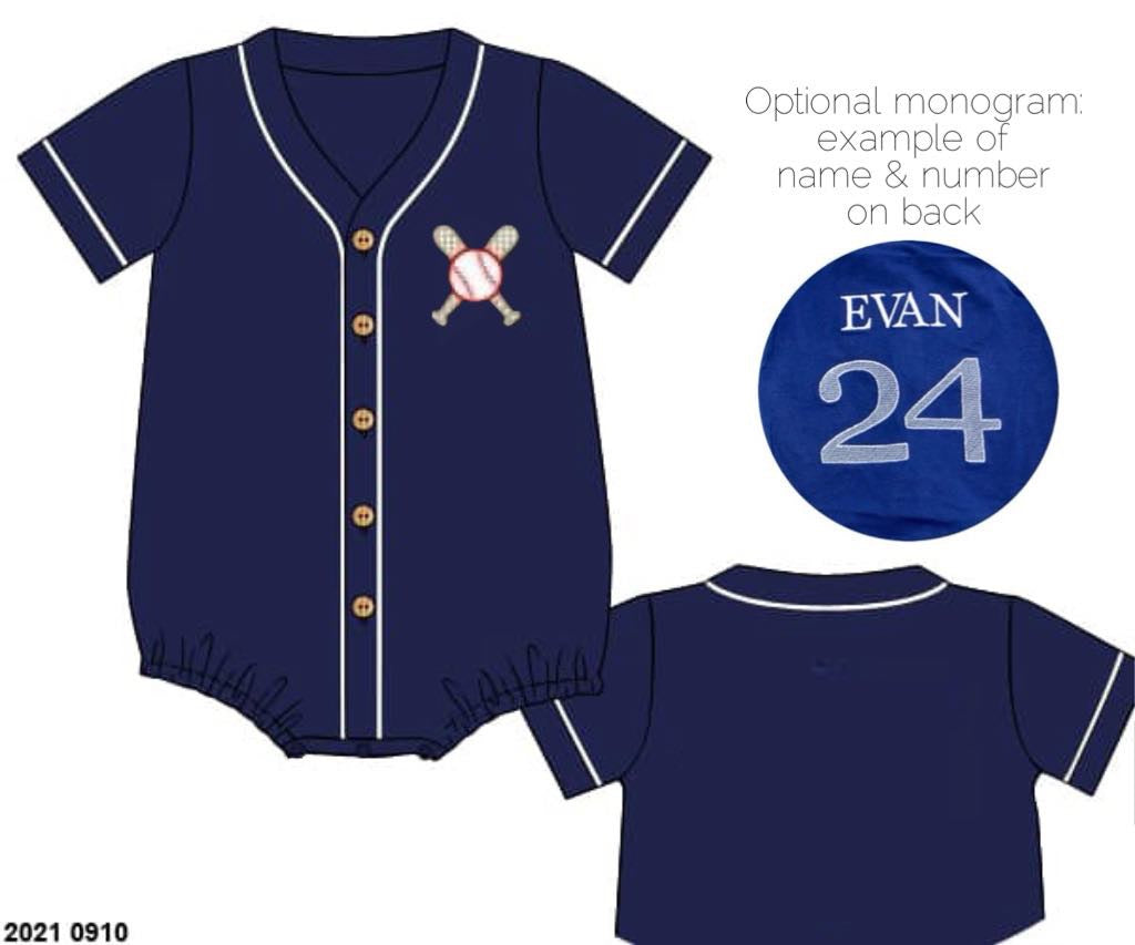 Pre Order 116: Home Team- Unisex Navy Jersey Bubble