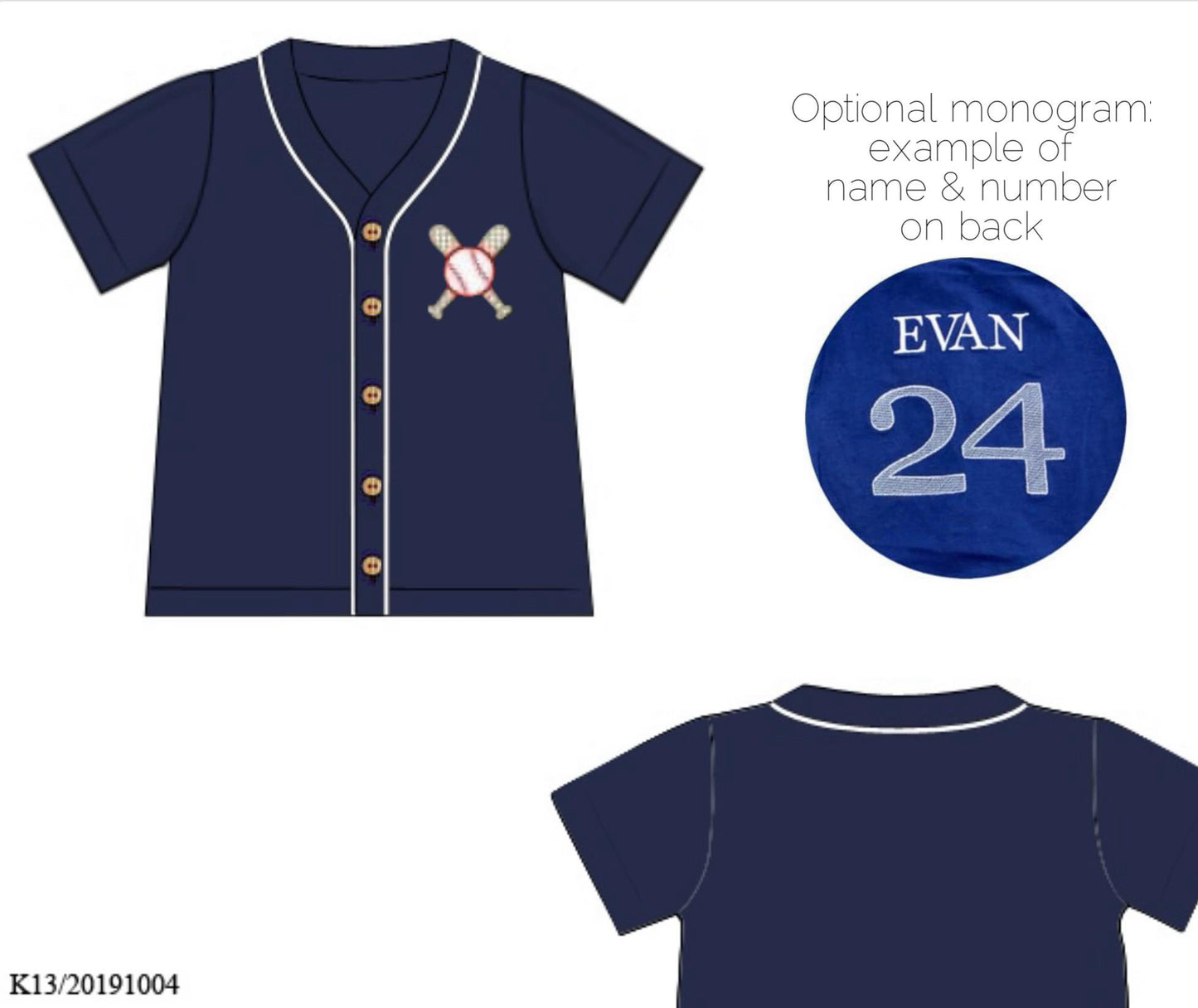 Pre Order 116: Home Team- Unisex Navy Jersey