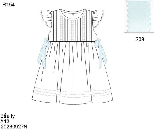 Pre Order 116: Timeless Spring- Girls Woven Dress