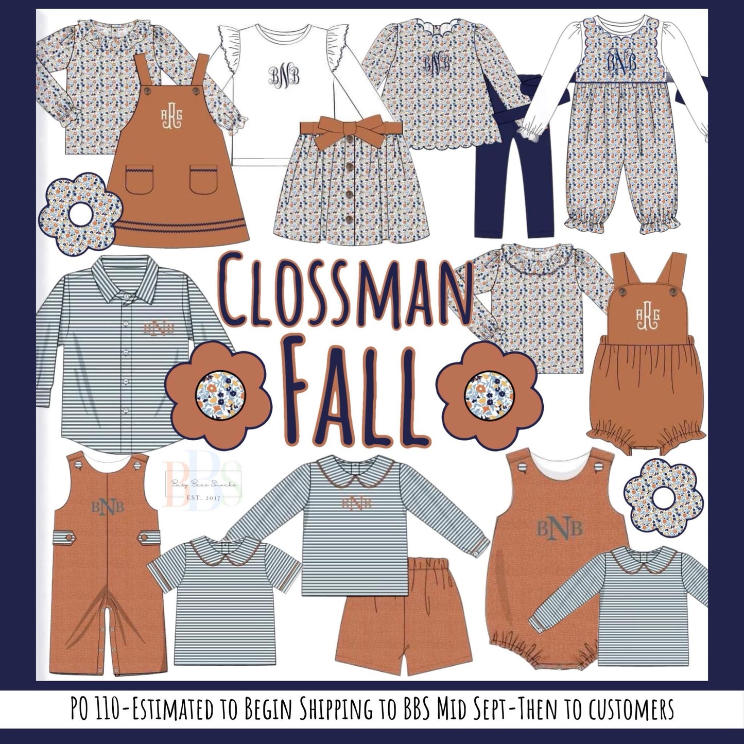 RTS: Clossman Fall- Girls Woven Skort Set